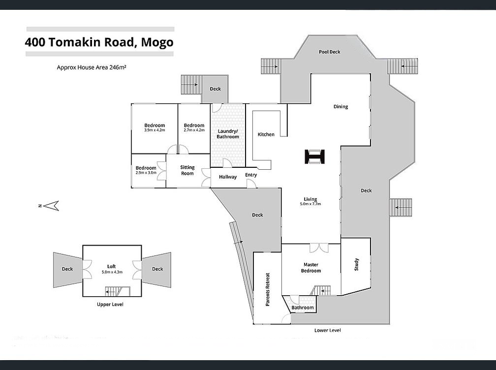 Ironbark House floor plan